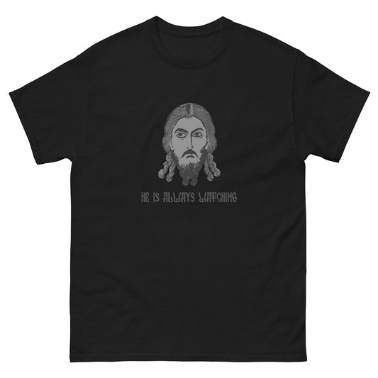 Orthodox Jesus T-shirt - Black color - Front